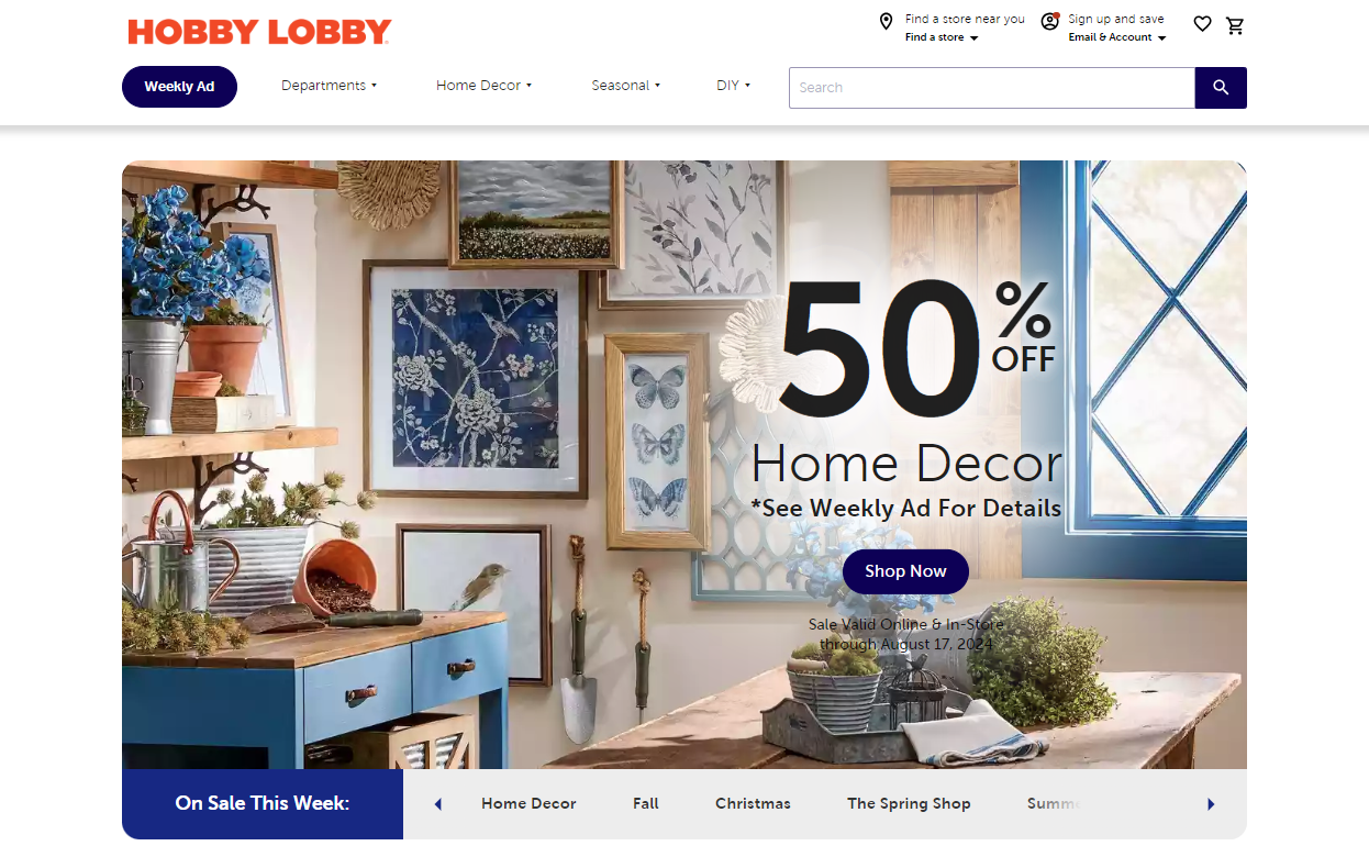 screenshot Hobby Lobby website.png