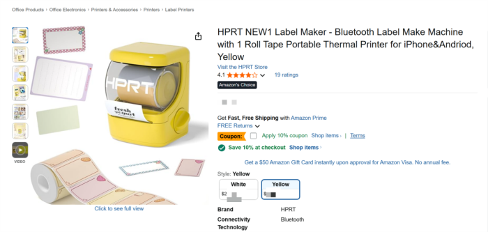 Název seznamu Amazon