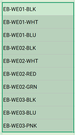 kop&iacute;rovat data excelu