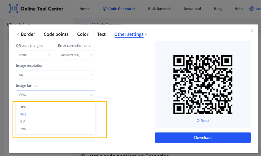 form&aacute;t obr&aacute;zku QR k&oacute;du
