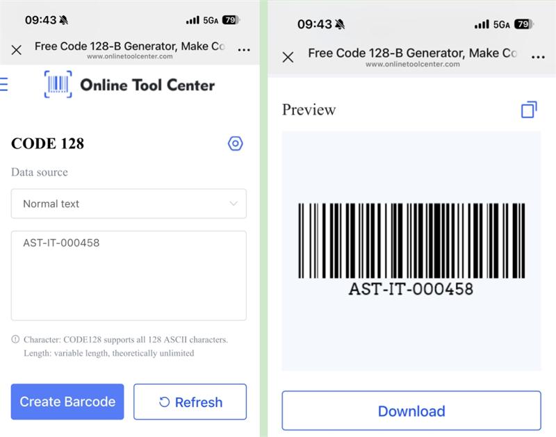 k&oacute;d 128 č&aacute;rov&yacute; k&oacute;d