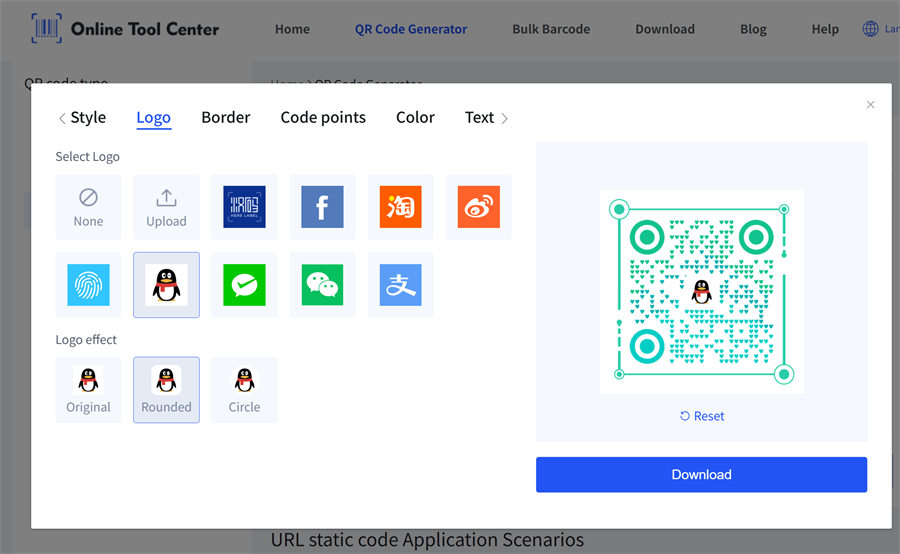 vytvořit vlastn&iacute; QR k&oacute;d s logem