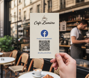 facebook odkaz QR k&oacute;d