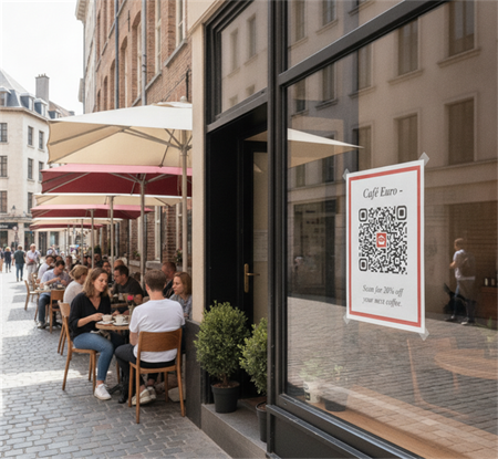 Oster s QR k&oacute;dem