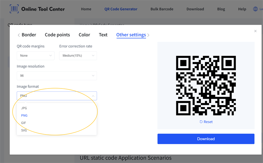 form&aacute;t obr&aacute;zku QR k&oacute;du
