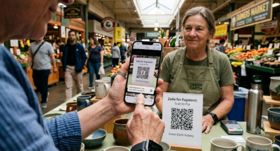 Zelle QR k&oacute;d