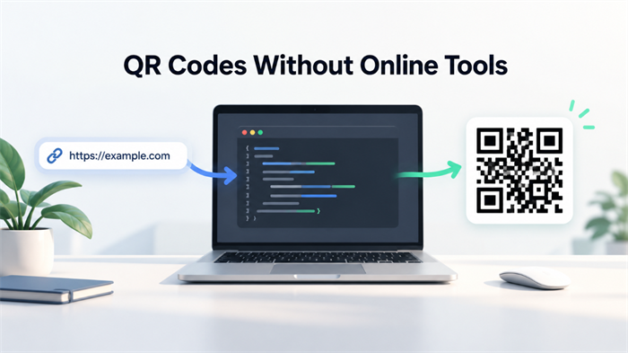 Vytvořen&iacute; QR k&oacute;du bez online n&aacute;strojů